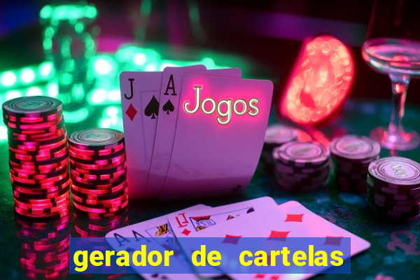 gerador de cartelas de bingo 1 a 99